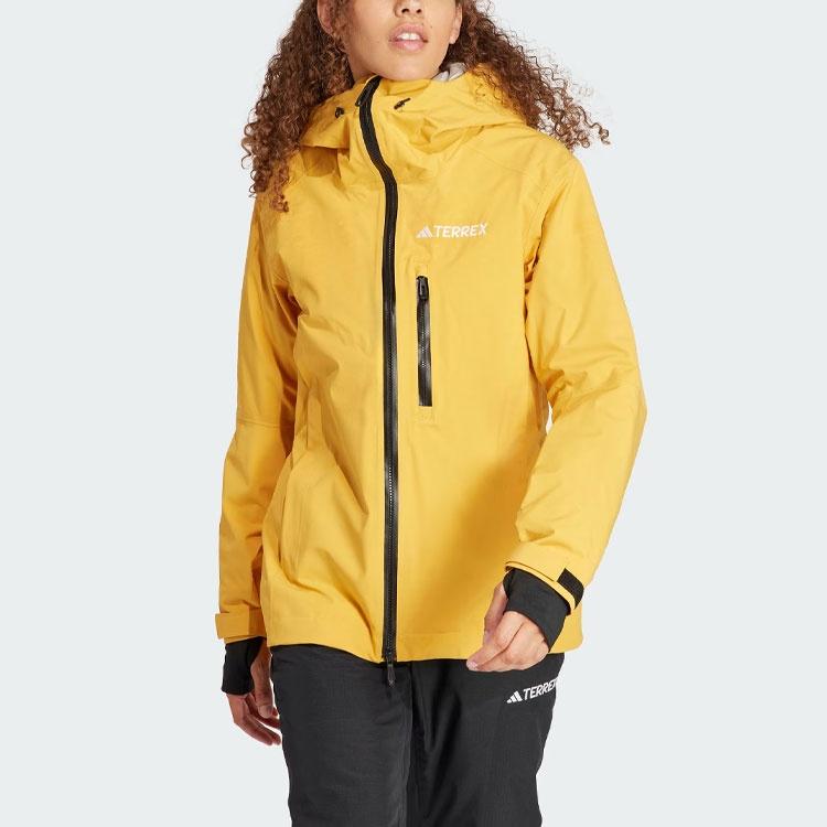 adidas Terre Ski Top Women's Apricot Yellow IB1071