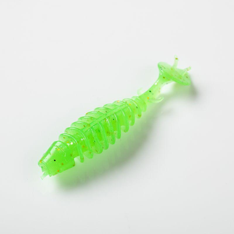 Per Kilogram TPR Material 5.5cm Crappie Jigs Soft Worm Lure Artificial Soft Bait for River Lake & Stream Fishing