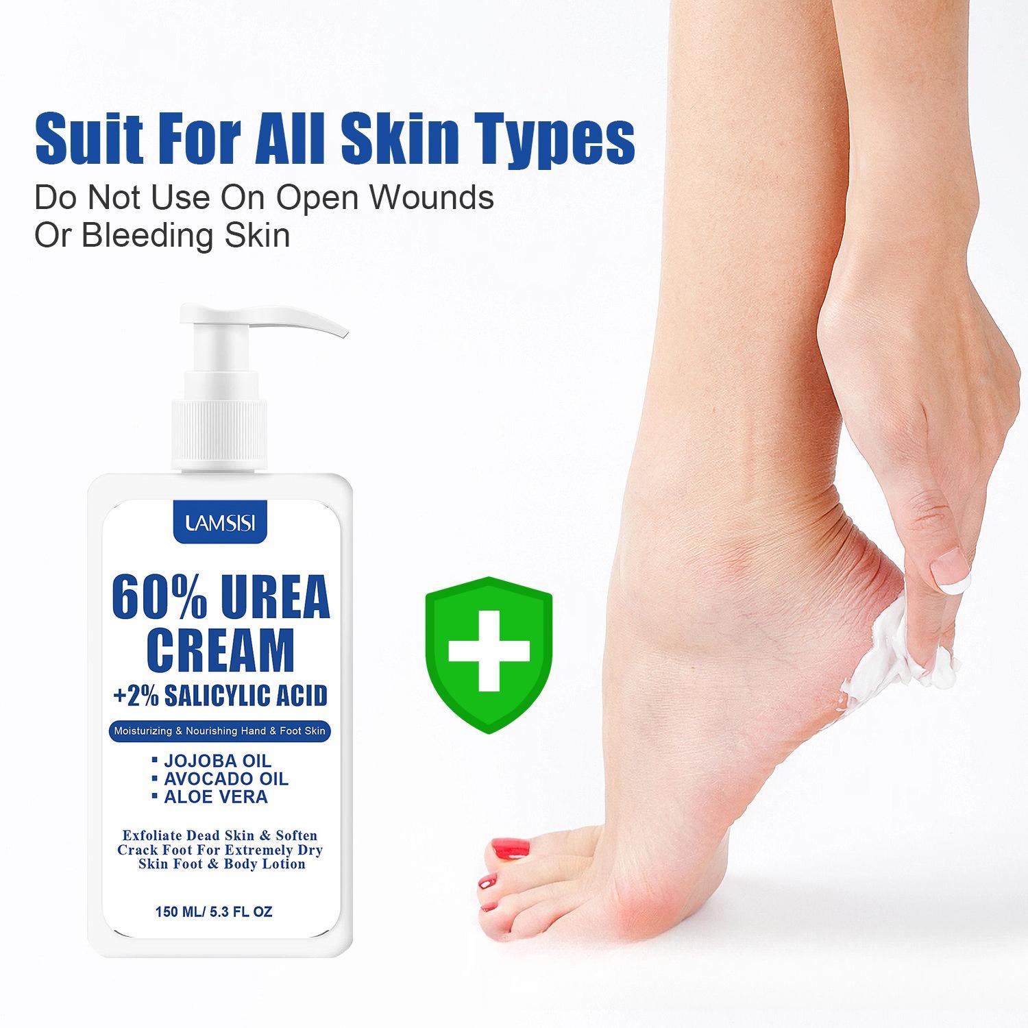 Hand and Foot Cream 150ml Softening Exfoliating Moisturizing Hand and Foot Care Urea Cream Usea Cream150ml