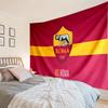 Roma Football Club Emblem Tapestry, Unique Design Tapestry, Wall Decor for Bedroom,Livingroom, Playroom,Heartwarming Fan Holiday Gifts