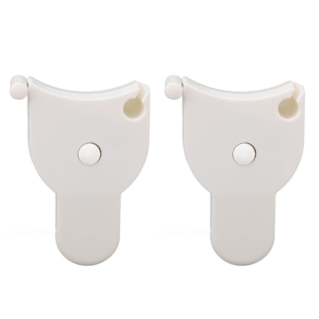 2 Pack Body Measuring Tape 60inch Push Button Retract Lock Pin Automatic Telescopic Measure Tape