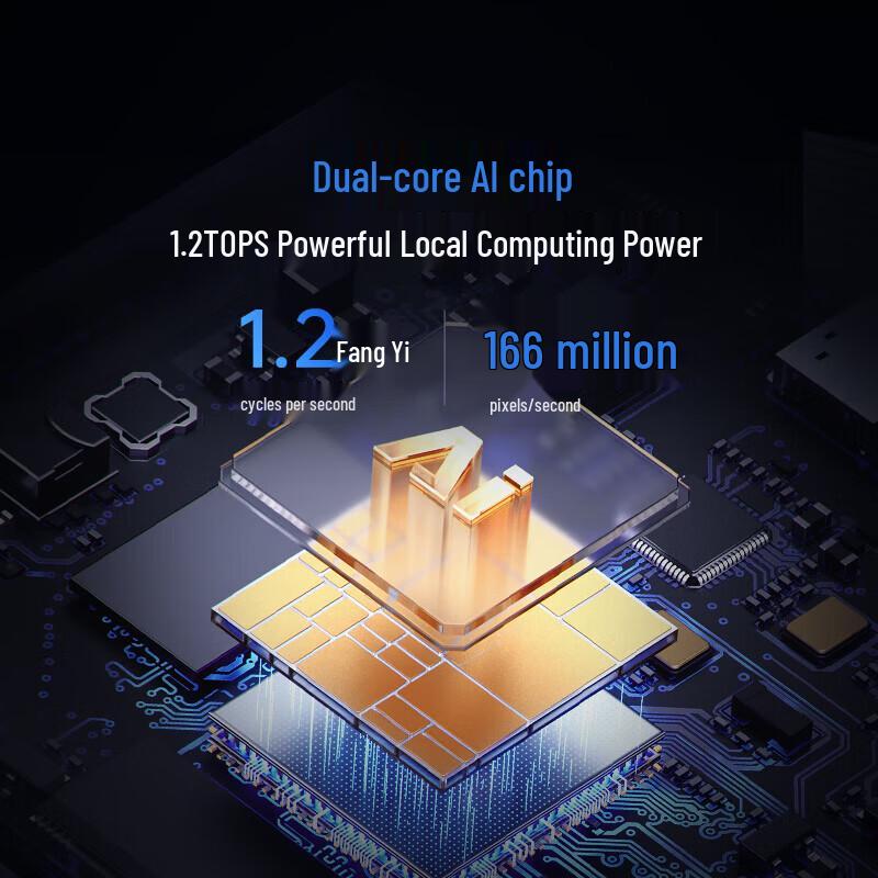 360 P8 Pro 4K 8MP AI Pan/Tilt Home Security Camera (CN version)