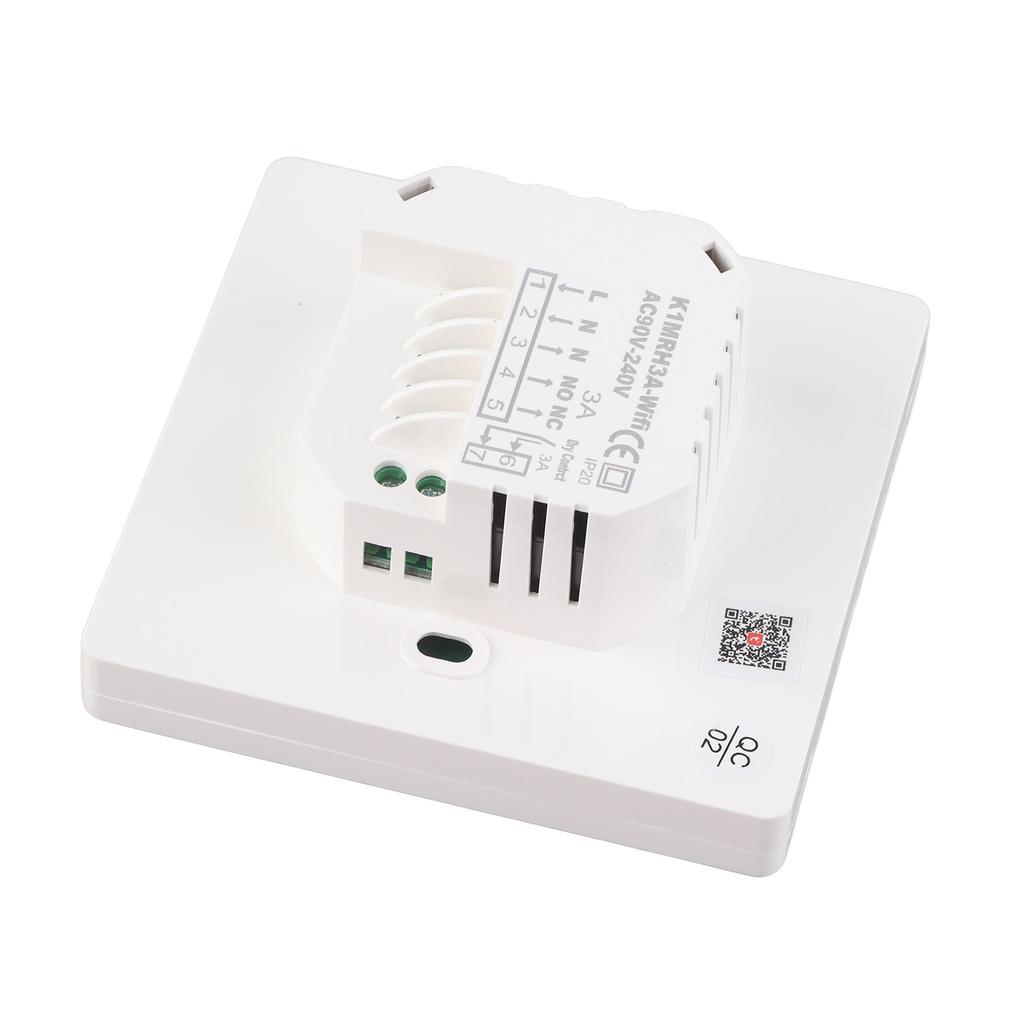 Programuojamas termostatas AC90V iki 240V Spalvotas LCD ekranas Išmanusis termostatas Tuya namams, viešbučiams