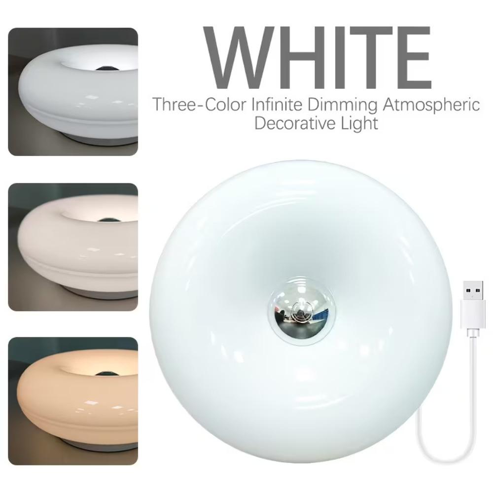 Dimmable Touch Table Lamp Rechargeable LED Night Light New Bedside Lamp  Living Room