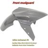 Bull Style Front Mudguard for Electric Scooters Featuring Water Transfer Design Compatible with For Niu Plastic