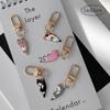 Süßer Mini-Katzen-Anhänger AirPod-Taschen-Schlüsselanhänger