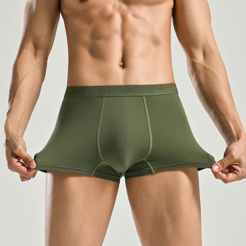 Skechers Men's 7A Antibacterial Pure Cotton Boxer Briefs 3-Pack