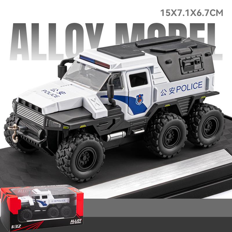 1:32 Avtoros Shaman Siberia All Terrain Vehicle Alloy Metal Diecast Model Car Desktop Display Collectible Ornament Holiday Gifts