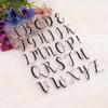 Transparent Seal DIY Hand Account Transparent Silicone Seal Rubber Stamp, Letters
