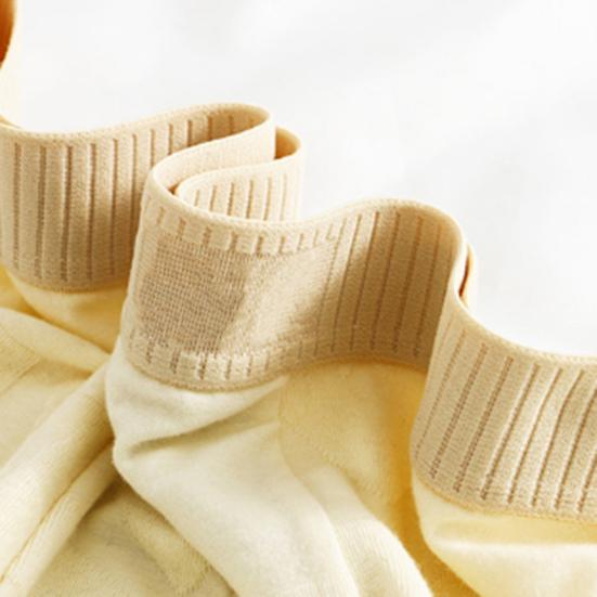 Men Boxer Briefs Mid-rise Wide Elastic Waistband Slim Fit Shorts Underwear U-Convex Large Space Patchwork Color Panties