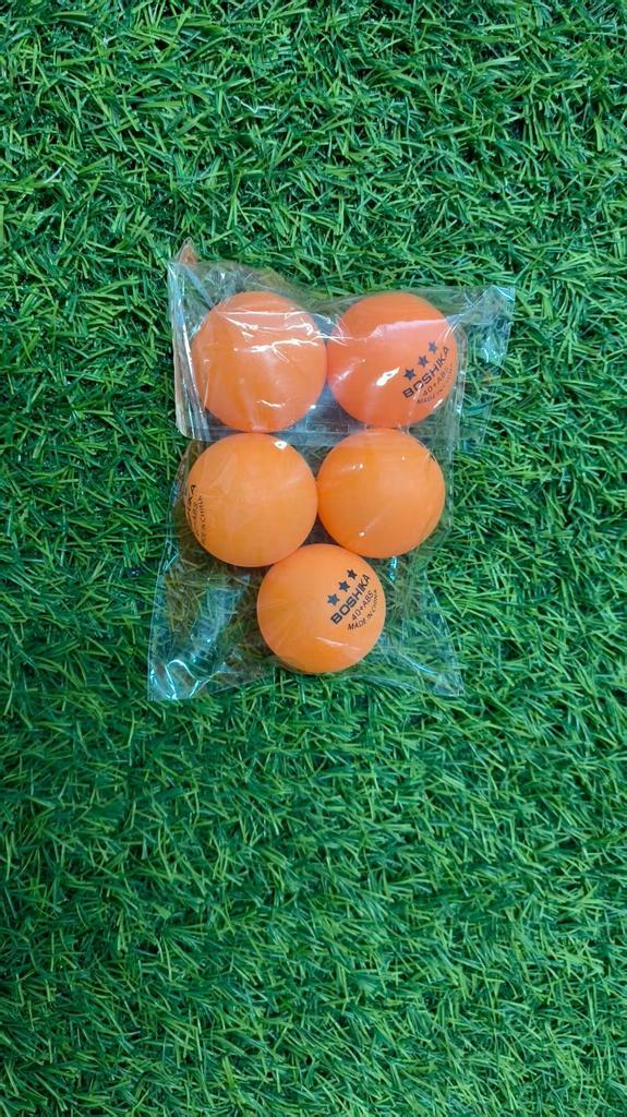 5-Pack ABS Table Tennis Balls 3-Star Professional Training Balls High Bounce Durable New Material White 40mm