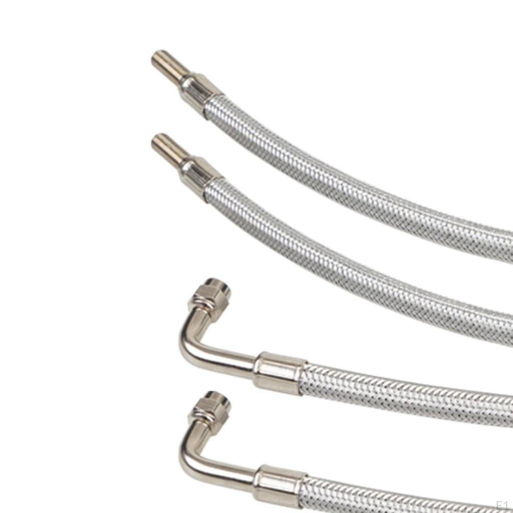 Çift Valf Gövdesi Uzatma Seti Kolay Lastik Kontrol Uzatma Rv'ler, Römorklar, Kamyonlar için