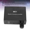 Microphone Amp Electret Microphone Amp Adjustable Gain 0‑20db Condenser Mic Headphone Sound Preamplifier ME1 3.5mm Input