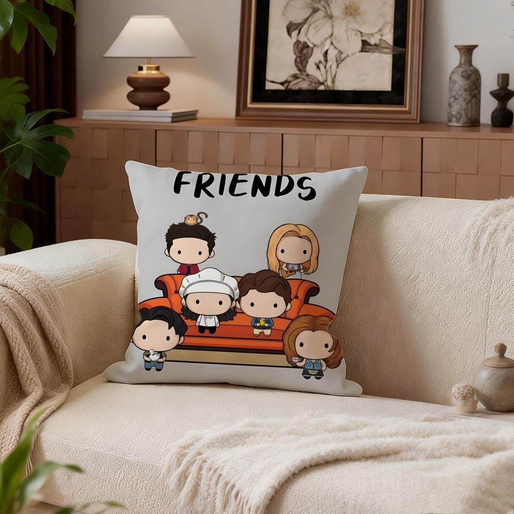 Comedy Friends Cushion Cover Cushion Cover Set 4Pcs 50x50 45x45 40x40 Pillowcase Decorative Sofa Home Decor