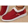 Women's Fall and Winter Lacing Low Top Warm Cotton Shoes