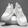 Fashion While Sneakers Original Men Casual Shoes Thick Sole Man Walking Shoes Business Vulcanized Male Sport Shoes Tenis Para Hombre