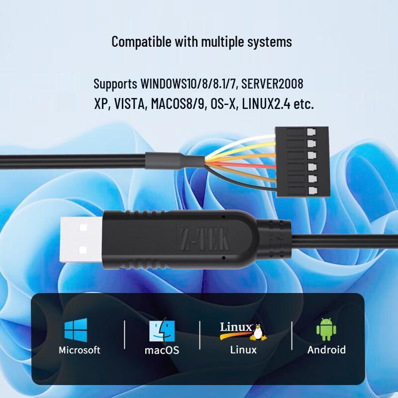 Z-TEK USB to TTL Serial Module with FTDI Chip