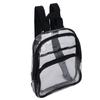 Mini Transparent Backpack Stadium Approved PVC Transparent Backpack for Work Travel Sports