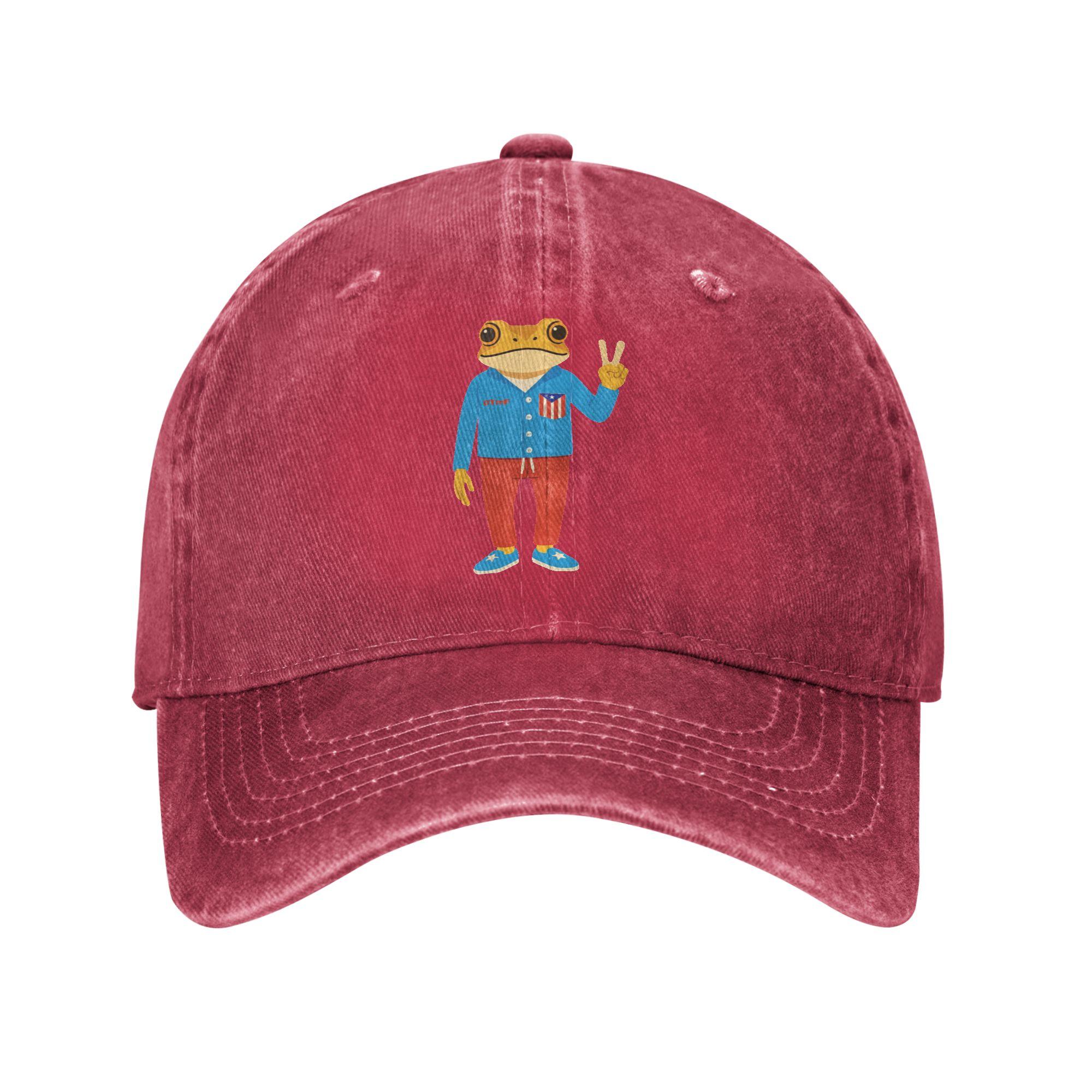 Bad Bunny Debi Tirar Mas Fotos DTMF Album Baseball Cap SunHigh Quality Washed Trucker Hat Women Men Fitted Print Baseball Caps One Size