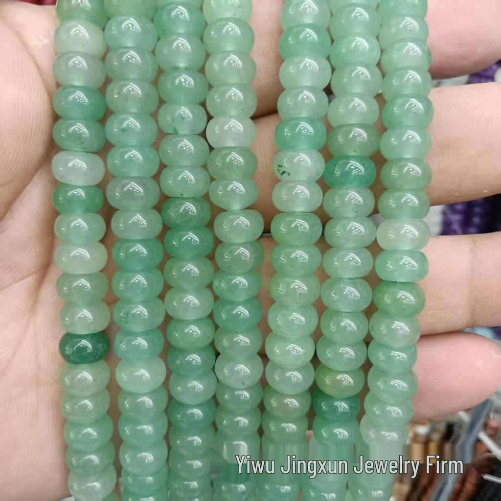 100 Natural Stone 5x8mm Abacus Beads for Jewelry Making – Bracelets & Necklaces