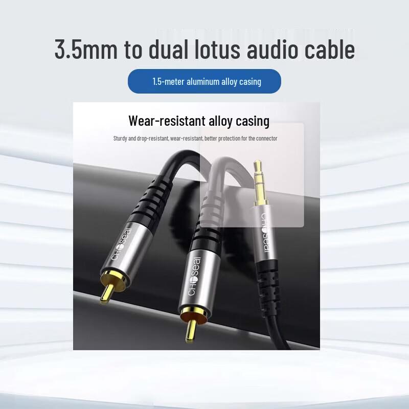 

Wieldon 3.5mm to Dual RCA Audio Cable