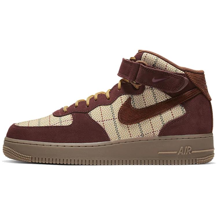 

Nike Air Force 1 Mid Клетка Коричневый 43