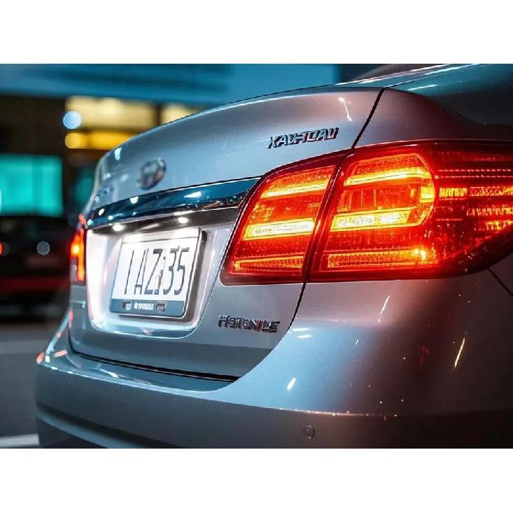 2pcs Car Canbus Error-Free Led License Number Plate Lights White For Kia Optima K5 Optima Hybrid Sportage Proceed GT Soul SK3