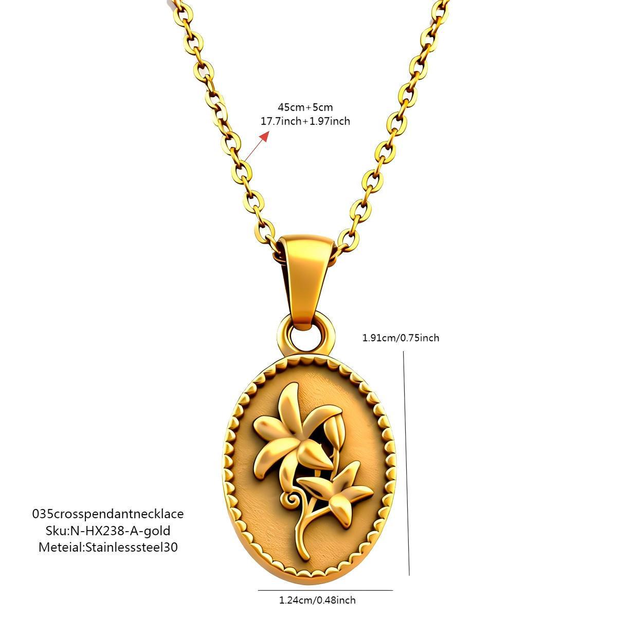 Korean-Japanese Four-Leaf Clover Zirconia Pendant Necklace with Rotating Design - Simple, Elegant, and Versatile Choker.