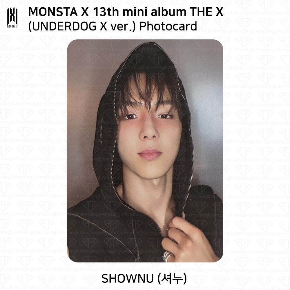 Monsta X The 13th Mini Album THE X Photobook Ver Underdog Ver Official Photocard