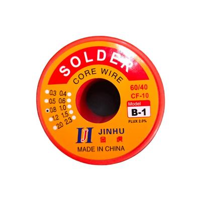 60/40 Tin Rosin Core Solder Wire for Electrical Soldering (0.8mm 50g)