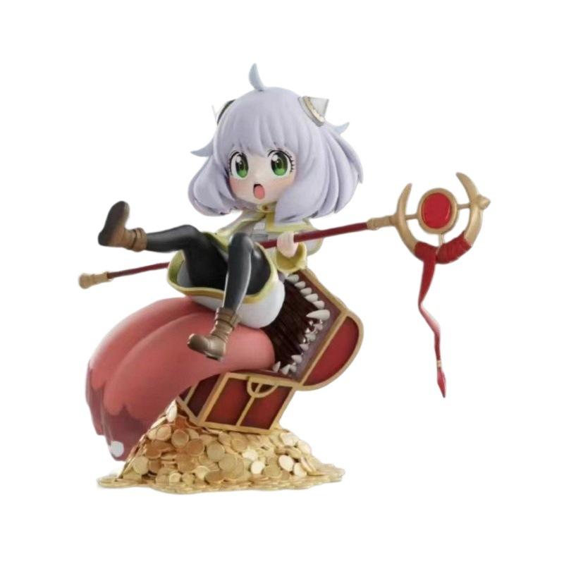 Q Version Aniya Cos Figure Fulillian Spy Play House Anime Peripheral Cute Girl Car Chassis GK