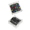NE555 CD4017 Kit DIY Bricolaje Trousse Glückliche Dreh-Suite Komponenten DIY LED Elektronikbausteil-Kit