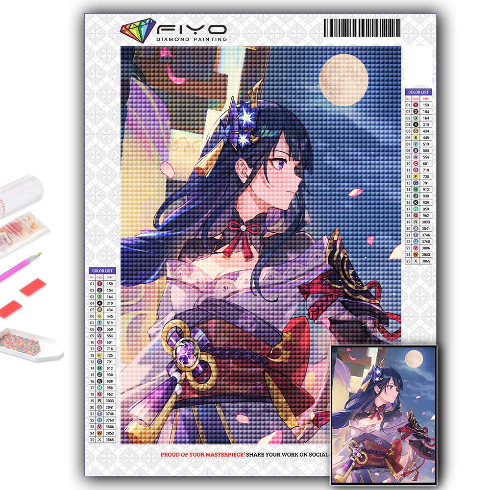 Diamond Painting Genshin Diamond Mosaic Craft Diamond Embroidery Painting