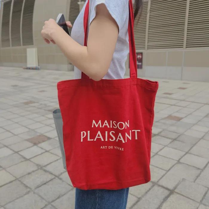 Maison Plejan Eco Bag Red L