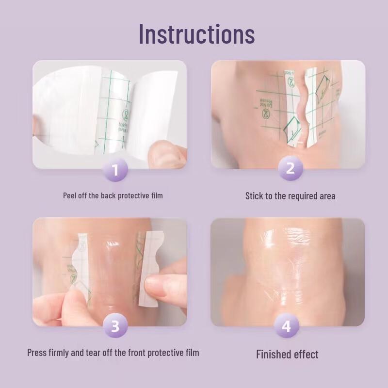 Haishi Hainuo Anti-Chafing Hydrocolloid Heel Patches