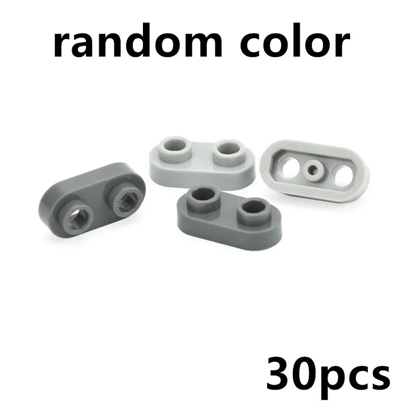 30 STKS Compatibele Bouwstenen 35480 Rond 1x2 Met 2 Open Studs Stenen Speciale Maat Accessoires Educatief Speelgoed Voor Kinderen