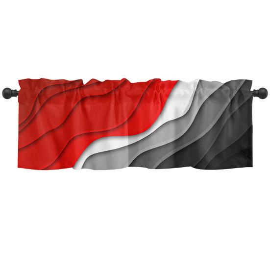 

Занавески для окон, градиент цвета, океанская волна, солнцезащитный козырек, декоративный эстетический стержень, карманные оконные декоры, кухонные окна, декор для ванной комнаты, спальни G