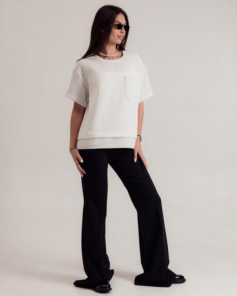 Blus Phardi 3725 42 mjölk