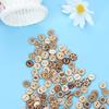 50Pcs Natural Wooden Sewing Buttons For Clothing Decorations Scrapbooking Eco-friendly Wood DIY Crafts Accessories Wholesale