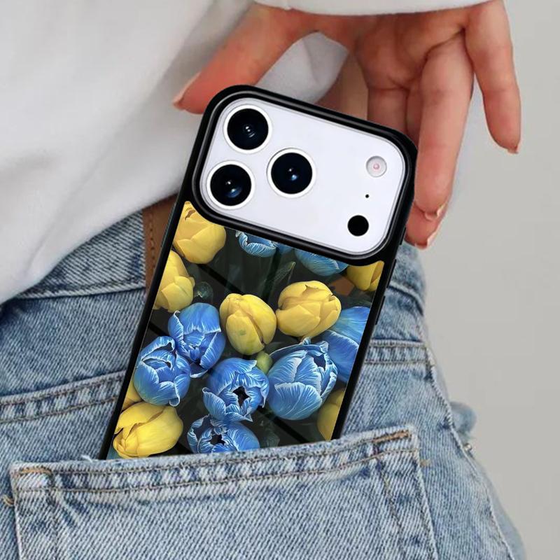 U-krainian flag design logo Phone Case for iPhone 17ProMax 12 13 14 15 16e 17 Pro Max Plus Air Cover