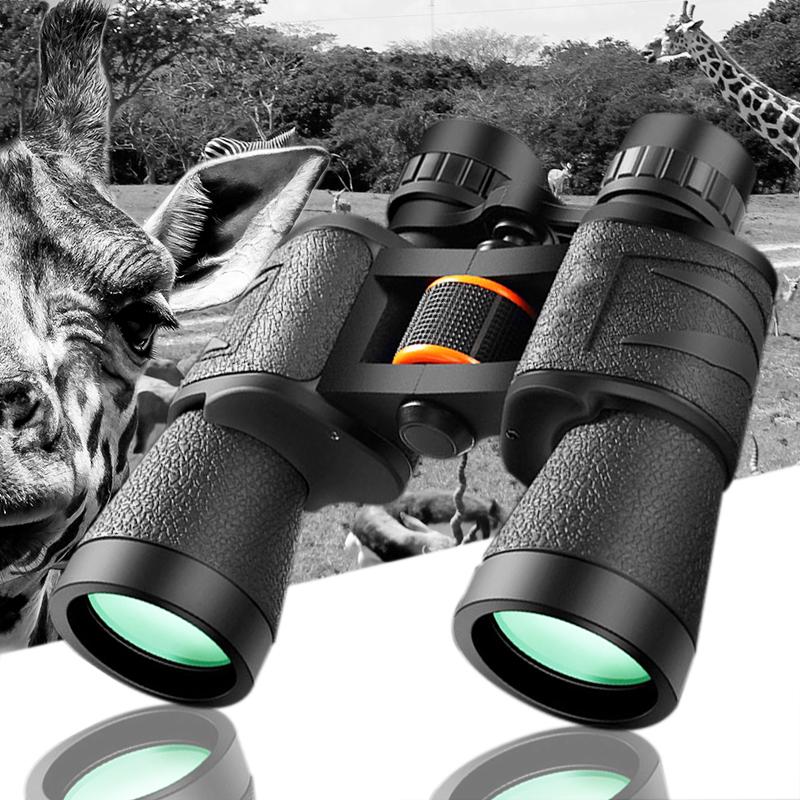 Powerful Telescope 20x Professional Binoculars Low Light Bak4-prism Long Range Waterproof Hunting Camping Equipment
