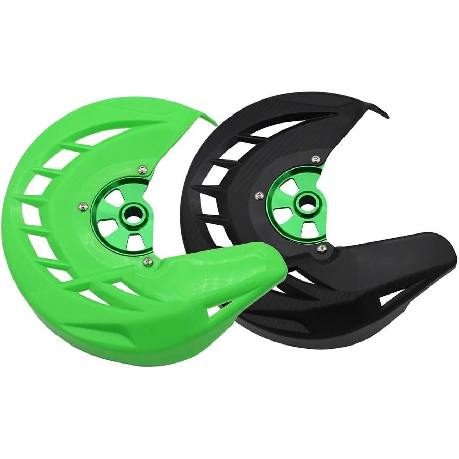 Motocycle Front Brake Disc Rotor Guard Cover Protector Compatible With KX125 KX250 KX250F KX450F KLX450R 2006-2017 2018 2019 2020(Black)