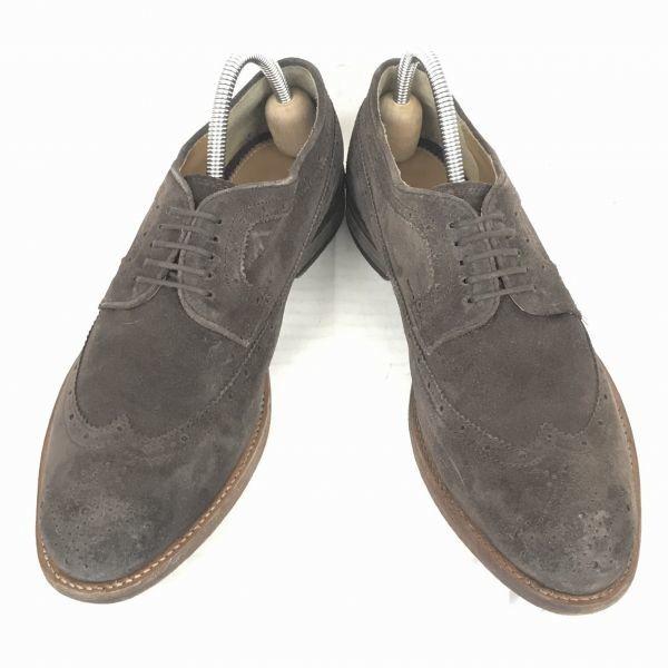 Zara Wildleder Budapester Herrenschuhe Braun 25.5(GEBRAUCHT)