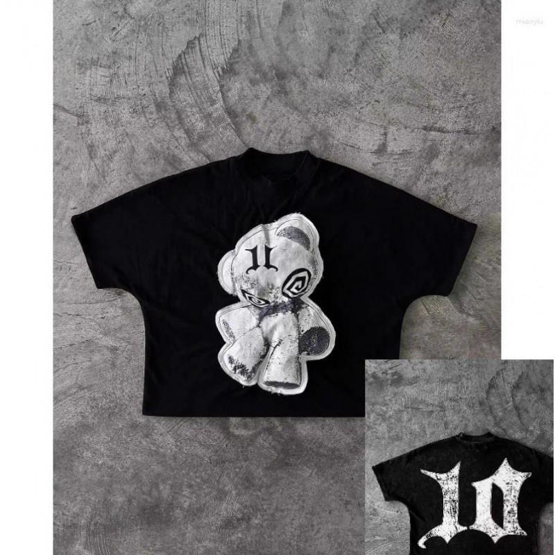 Y2K Vintage T Shirt Harajuku Hip Hop Crew Neck Short Sleeve Gothic Streetwear Unisex Tee