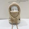 Winter Balaclava Fleece Hat for Women Hooded Scarf Mask Ear Warmer Thick Thermal Cap Integrated Neck Gaiter Winter Hat