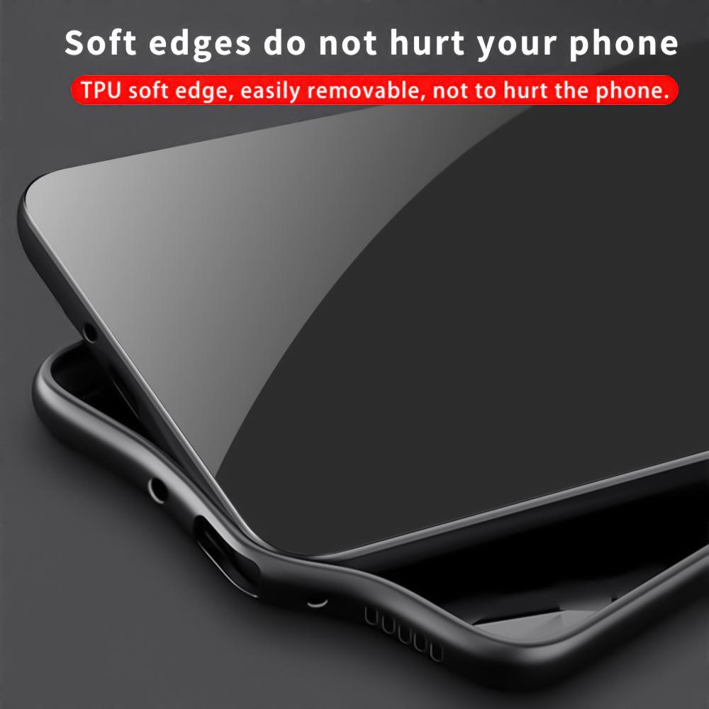 Ghost Rock Band Tempered Glass Phone Case For iPhone Samsung Galaxy Redmi Xiaomi Note S A 16 15 14 13 12 11 20 21 22 23 53 54 Pro Plus Ultra Tpu Cover