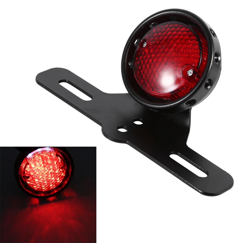Motorcycle Tail Lights,Motorcycle Tail Light,Motorcycle Lamp,Motorcycle LED Retro Red Rr Tail Brake Stop Light Lamp For