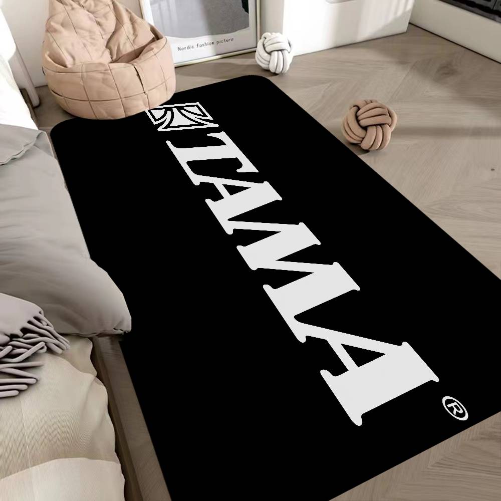 Fashion Tama Brand Drum Floor Mat Non-Slip Laundry Room Mat Laundry Decor Balcony Child Living Room Bedside Mats