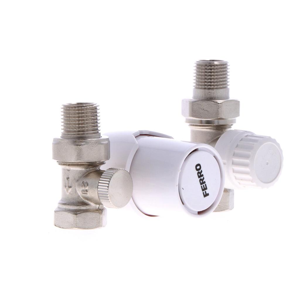 Thermostatic Set Type ZTM20, Straight 1/2 Inch, Without Pre-setting