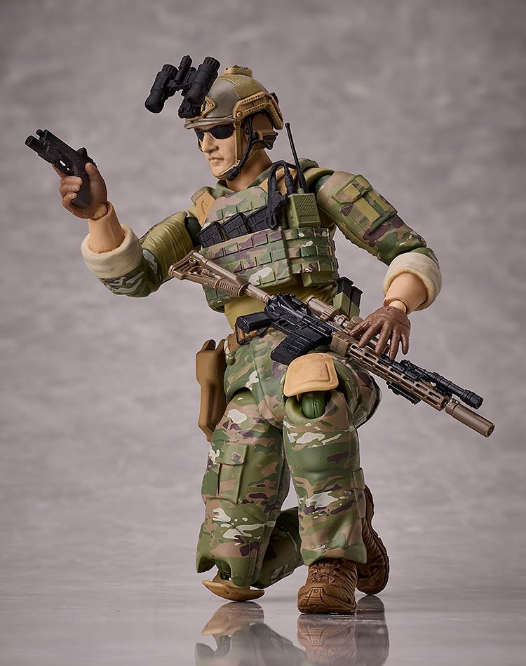 figma Little Armory Special Forces Member Plastic Painted Movable Figure Non-Scale